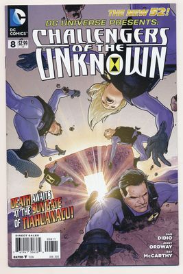 SH1 Challengers of the Unknown Comic Issue 8 DC Ingles