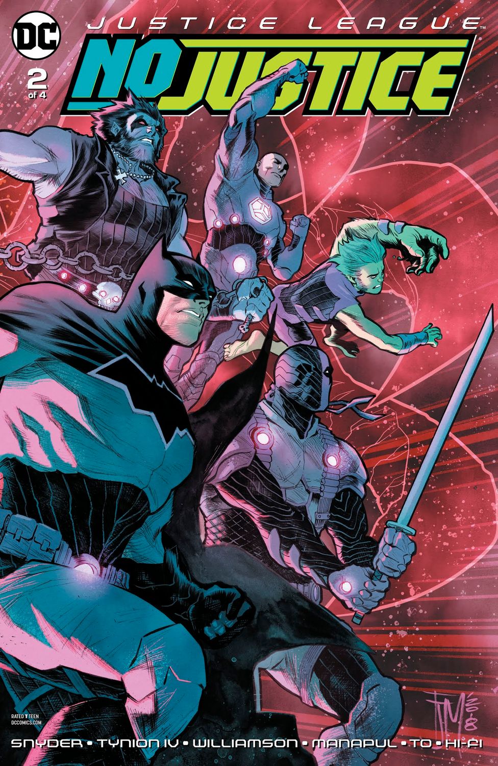 SH1 Justice League No Justice Comic Issue 2 DC Ingles