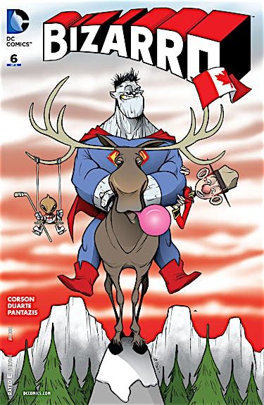 SH1 Bizarro Comic Issue 6 DC Ingles
