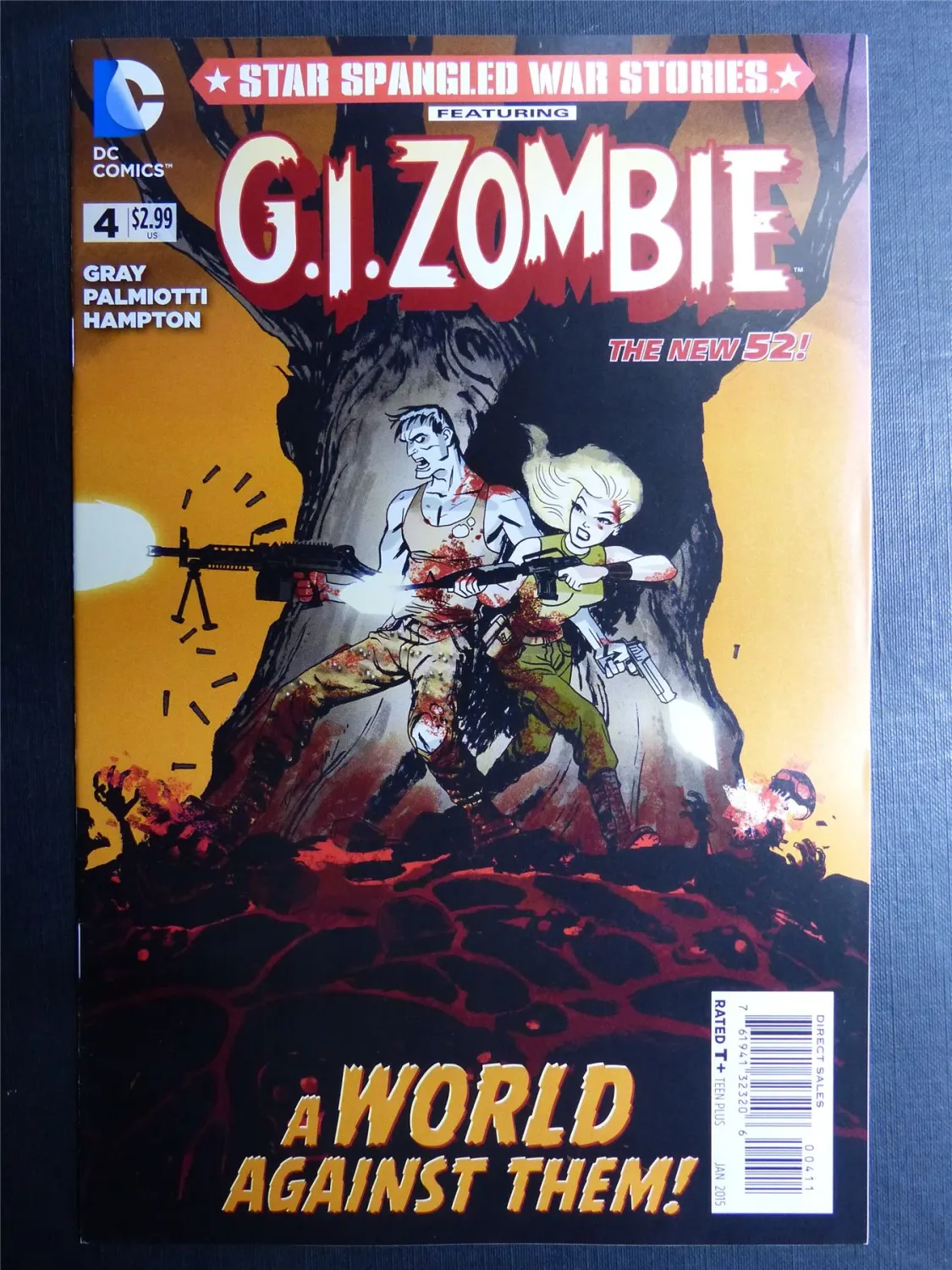 SH1 G I Zombie Comic Issue 4 DC Ingles