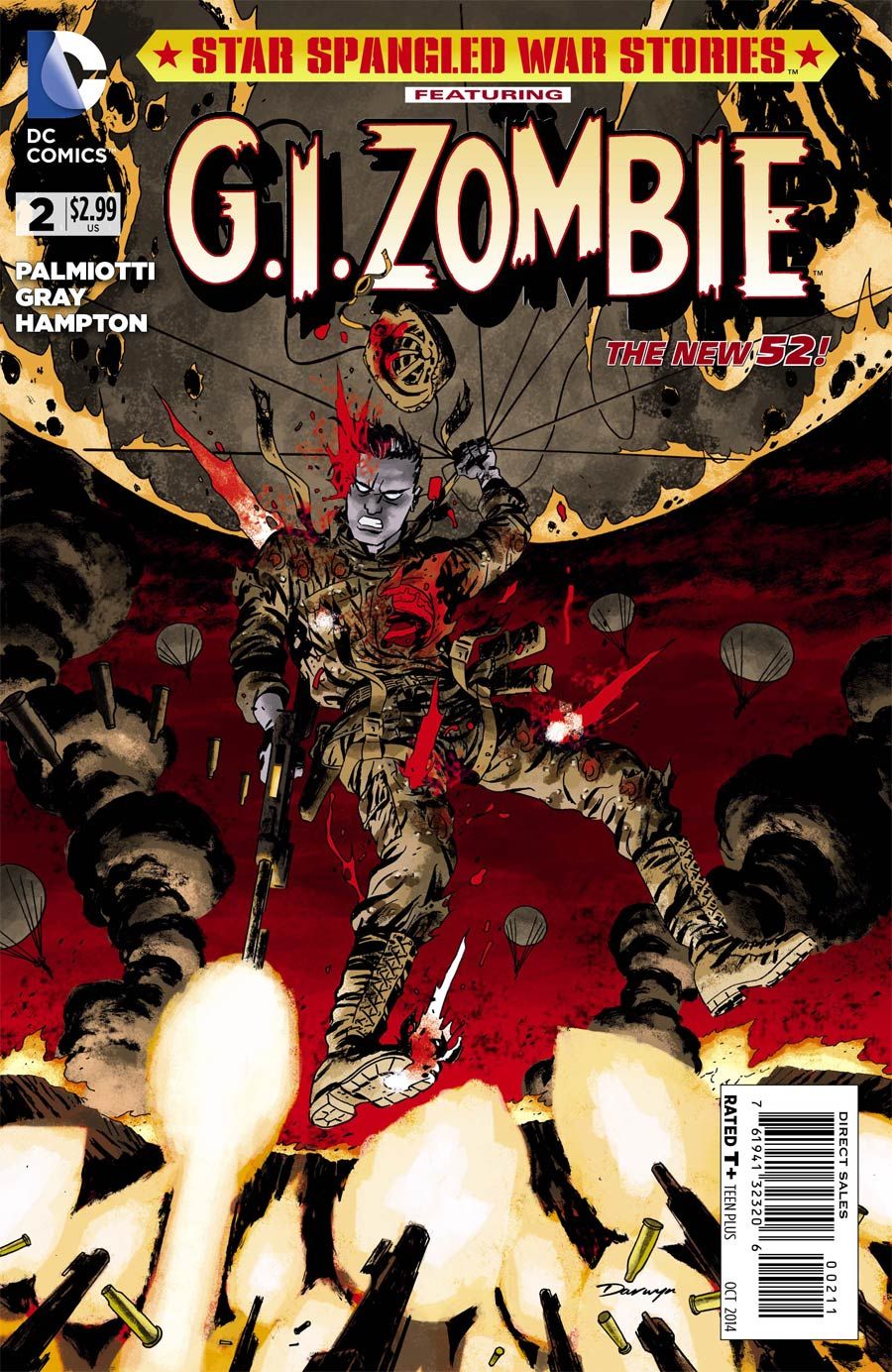 SH1 G I Zombie Comic Issue 2 DC Ingles