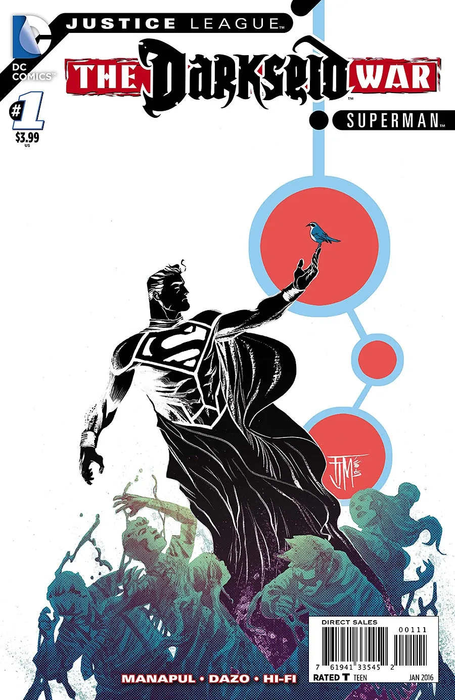SH1 Justice League The Darkseid War Superman Comic Issue 1 DC ingles