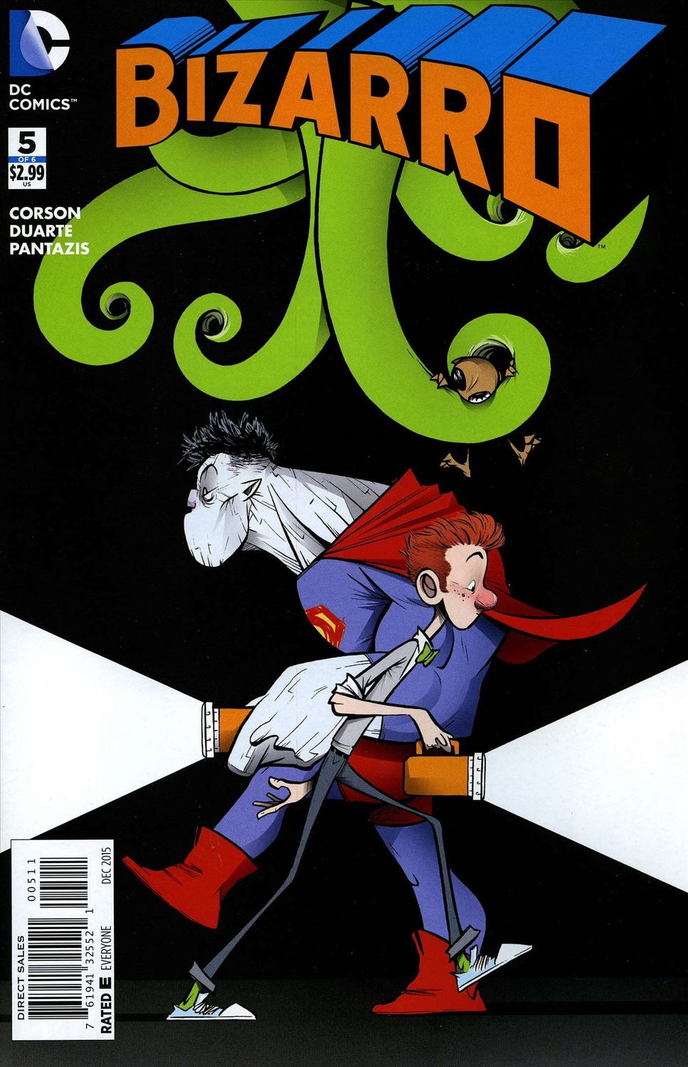SH1 Bizarro Comic Issue 5 DC Ingles