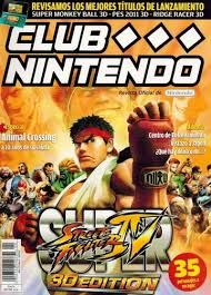 SH1 Club Nintendo Revista Ano 20 Numero 4 Street Fighter IV 3D Edition