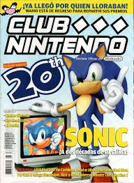 SH1 Club Nintendo Revista Ano 20 Numero 5 20th Sonic