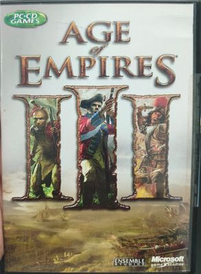 SH1 Age of Empires 3 PC Game Usado Completo 3 Discos