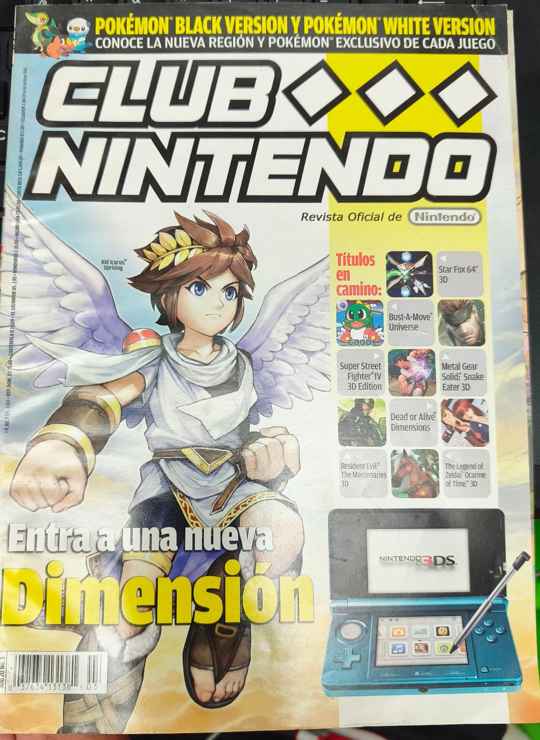 SH16 Club Nintendo Ano 20 Numero 3 Dimension