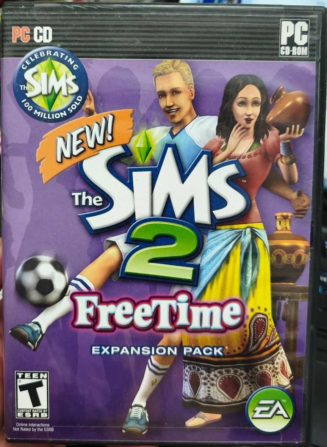 SH1 The Sims 2 Free Tome Expansion Pack PC Game Usado Completo