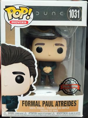 SH16 Formal Paul Atreides Figura Funko Pop 1031 Dune Figura *Caja Dañada*
