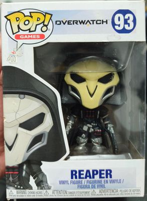 SH16 Reaper Figura Funko Pop 93 Overwatch Figura *Caja Dañada*