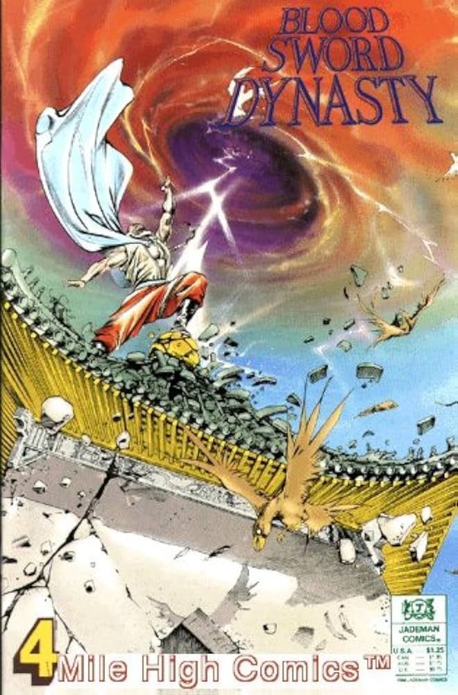 SH16 Blood Sword Dynasty Comic Issue 4 Ingles Jademan Comics