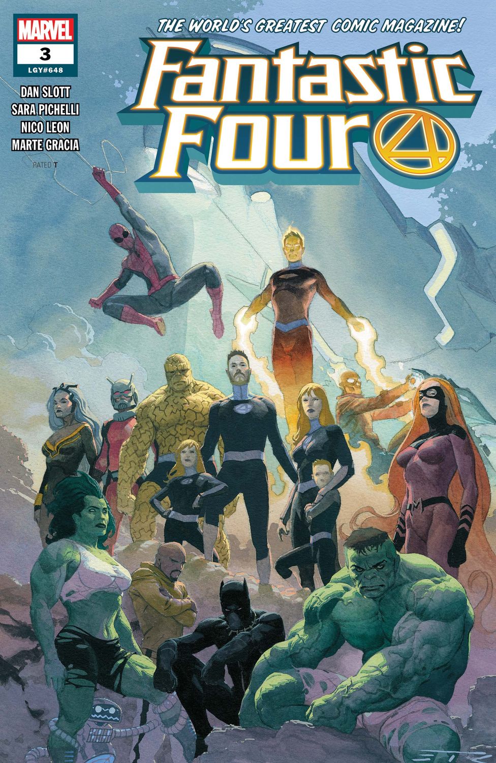 SH16 Fantastic Four Comic Issue 3 Ingles