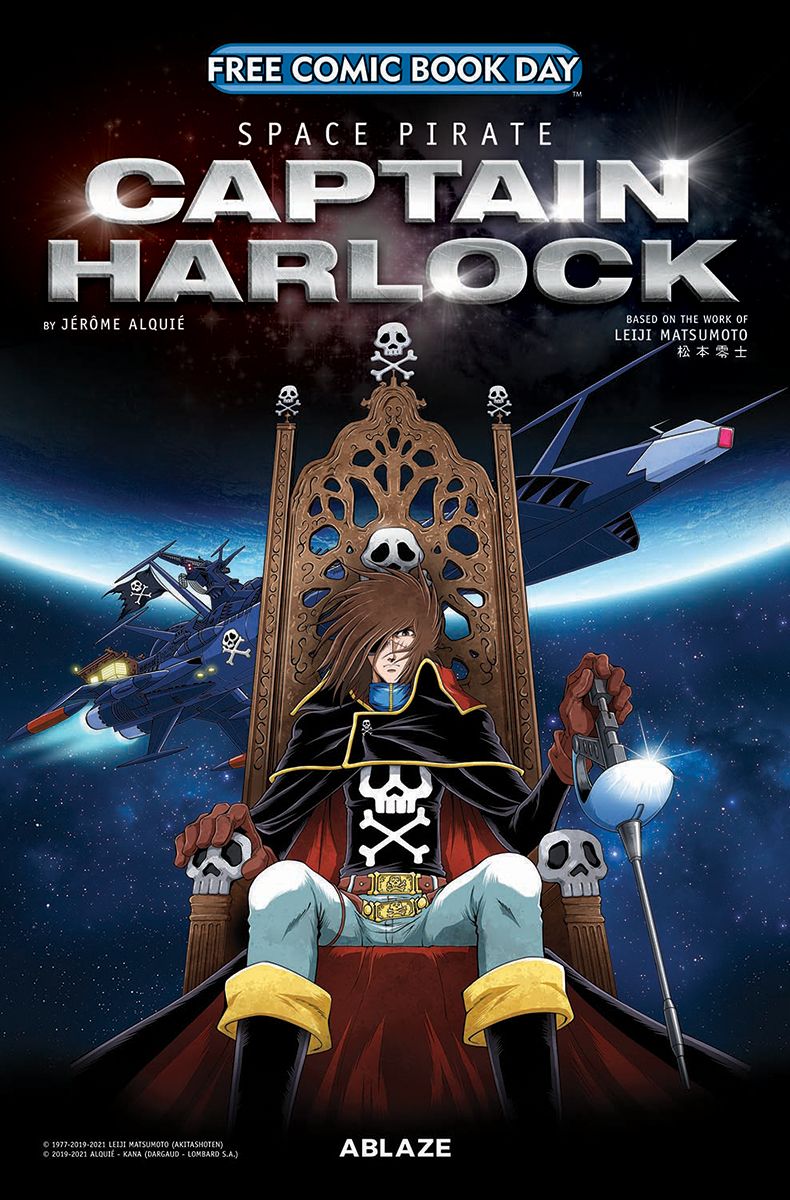 SH16 Captain Harlock Free Comic Book Day