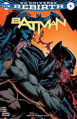SH16 Batman Comic Issue 5 Rebirth Ingles