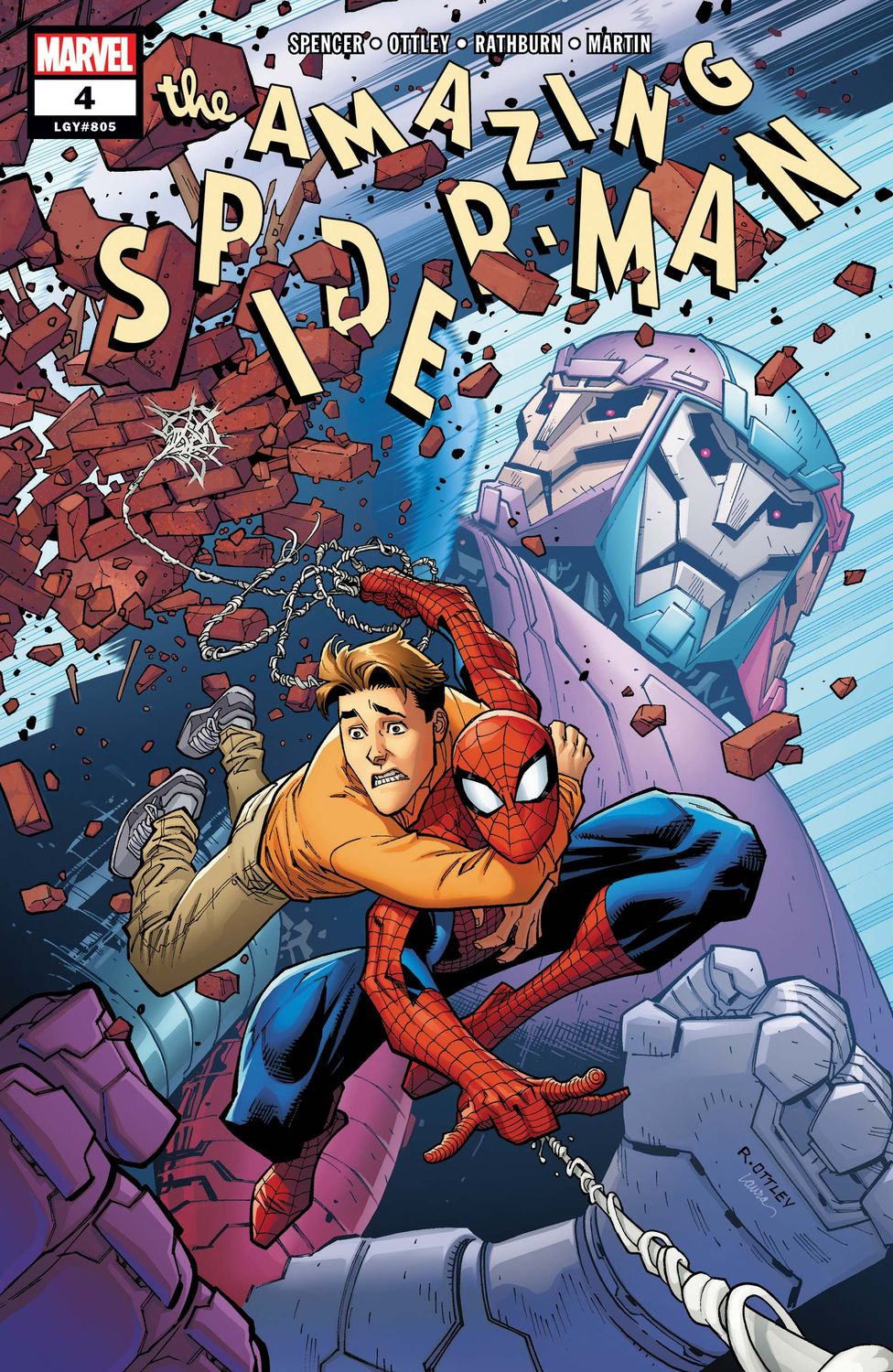 SH16 The Amazing Spider Man Comic Issue 4 Marvel Ingles