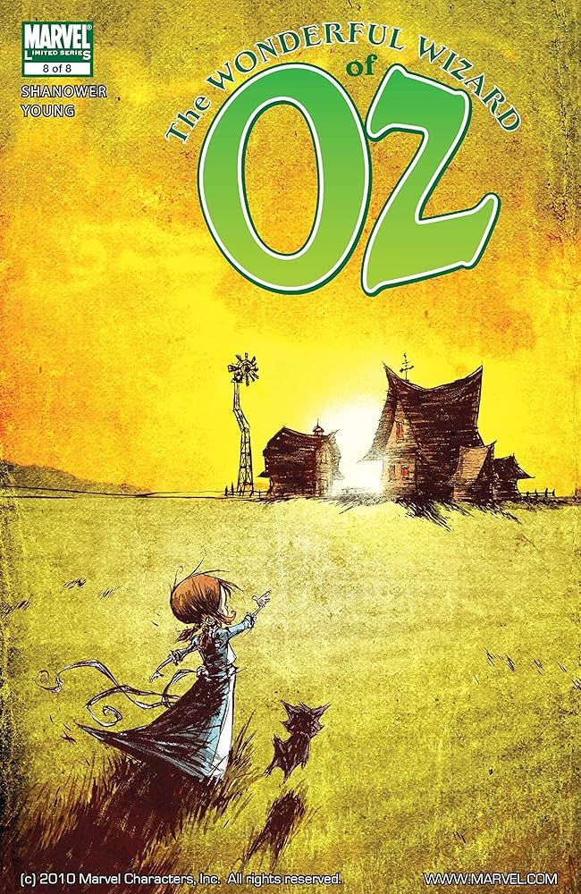 SH16 The Wonderful Wizard of Oz Comic Issue 8 Marvel Ingles