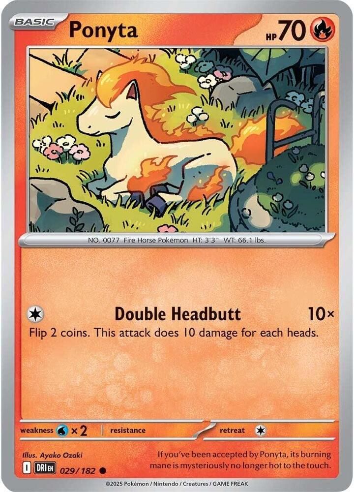 SH3 Ponyta - SV10: Destined Rivals (DRI)