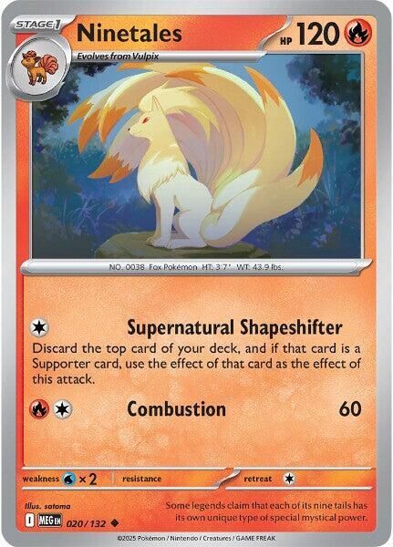 SH3 Ninetales - ME01: Mega Evolution (MEG)