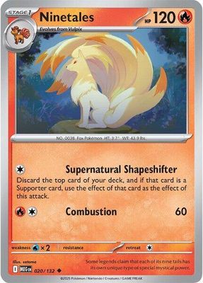 SH3 Ninetales - ME01: Mega Evolution (MEG)