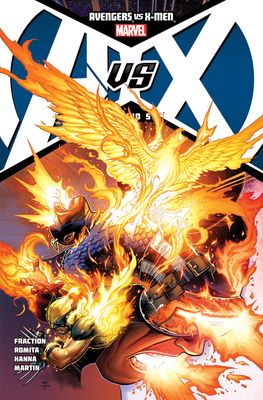 SH16 Avengers vs X Men Comic Issue 5 Ingles