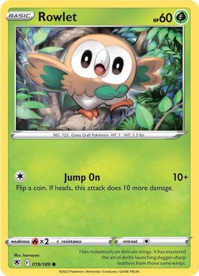 SH3 Rowlet - SWSH10: Astral Radiance (SWSH10)