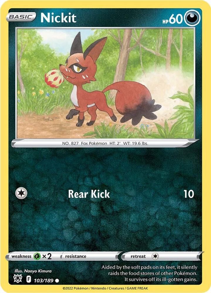 SH3 Nickit - SWSH10: Astral Radiance (SWSH10) Foil