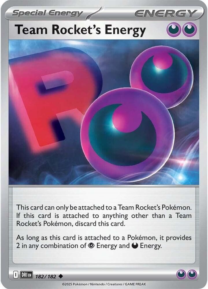 SH3 Team Rocket's Energy - SV10: Destined Rivals (DRI)