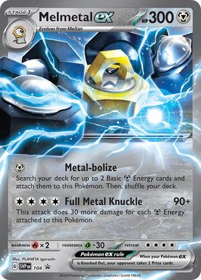 SH3 Melmetal ex - 104 - SV: Scarlet &amp; Violet Promo Cards (SVP)