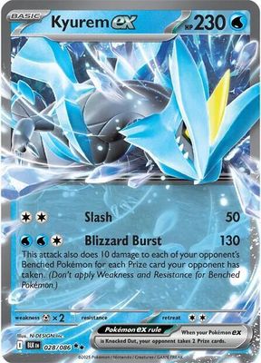 SH3 Kyurem ex - SV: Black Bolt (BLK) SV: Black Bolt