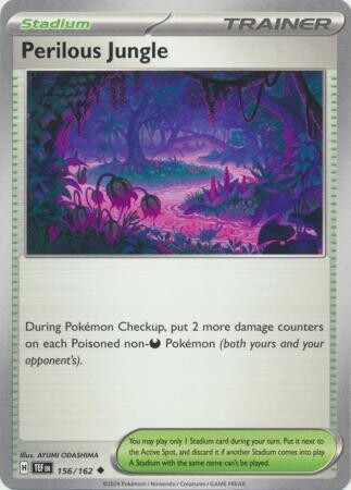 SH3 Perilous Jungle - 156/162 - Uncommon Scarlet &amp; Violet: Temporal Forces Singles