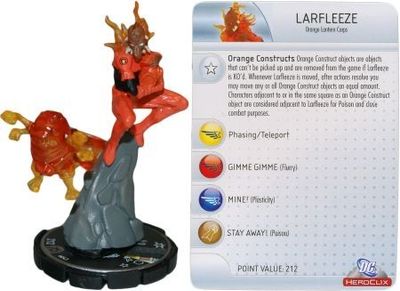 SH1 Larfleeze #043 DC 75th Anniversary DC Heroclix DC: 75th Anniversary