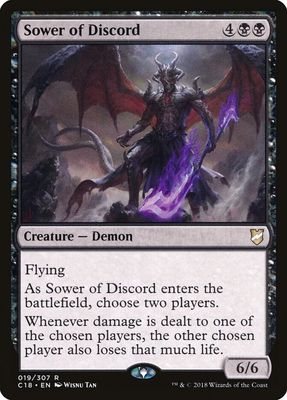 SJF Sower of Discord - Commander 2018 (C18) *Espanol*