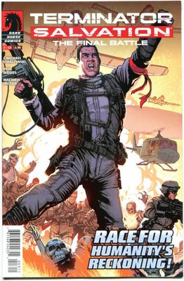 SH16 Terminator Salvation The Final Battle Comic Issue 3 Dark Horse Ingles