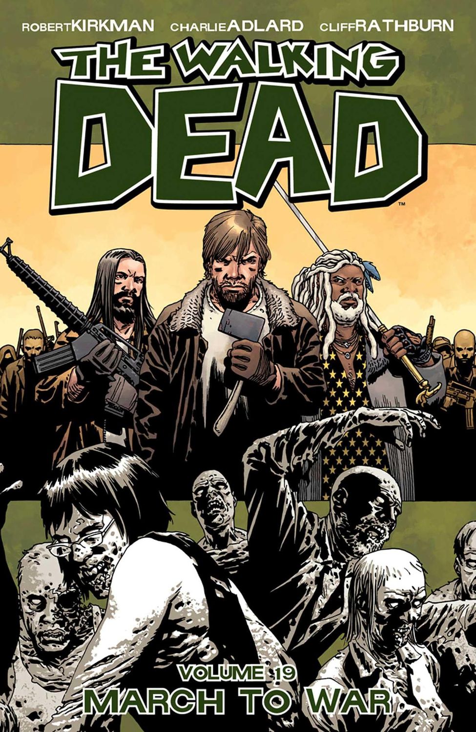 SH16 The Walking Dead Comic Volume 19 March to War Image Comics Ingles