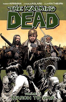 SH16 The Walking Dead Comic Volume 19 March to War Image Comics Ingles