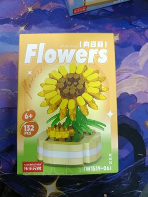 KM  Flor Amable Minibloques Girasol