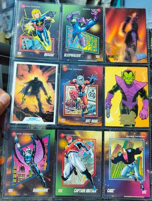 SH1 Cartas Comics Set de 9