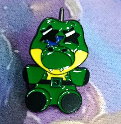KM Pin de Metal  Five Nights At Freddy's Security Breach Montgomery Gator