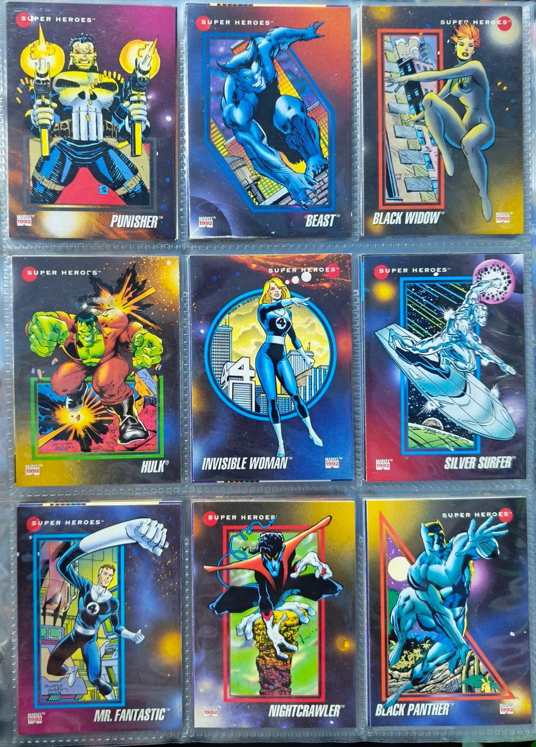 SH1 Cartas Coleccionables Comics Set de 9 Cartas