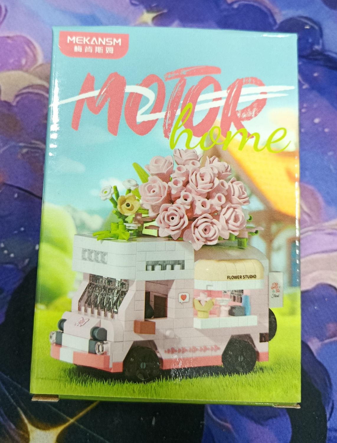 KM Mini Food Truck Mini bloques Rosado