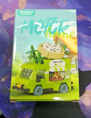 KM Mini Food Truck Mini bloques Verde Limon