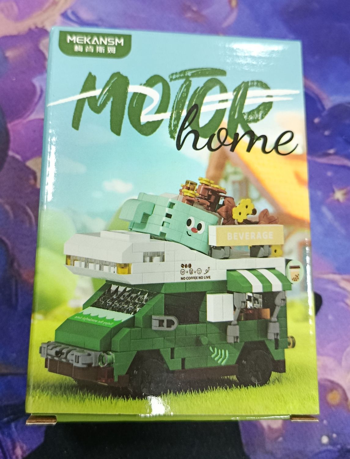 KM Mini Food Truck Mini bloques Verde
