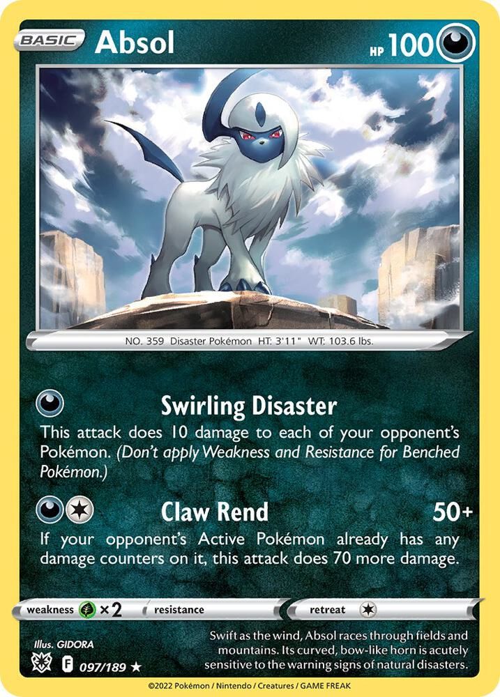 SH3 Absol - 097/189 - Deck Exclusives (PR)