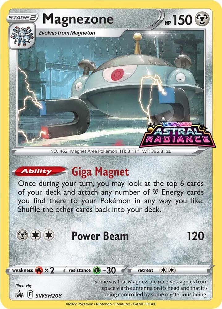 SH3 Magnezone - SWSH208 - SWSH: Sword &amp; Shield Promo Cards (SWSD) Holo