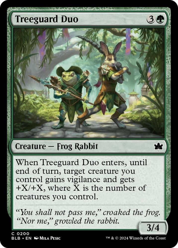 SH2 Treeguard Duo - Bloomburrow (BLB) Bloomburrow