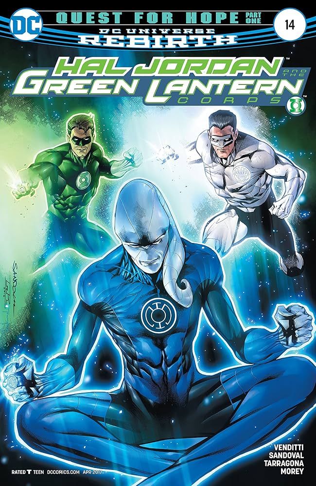 SH1 Hal Jordan Green Lantern Corps Comic Issue 14 Rebirth DC Ingles