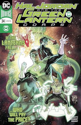 SH1 Hal Jordan and the Green Lantern Corps Comic Issue 34 DC Ingles