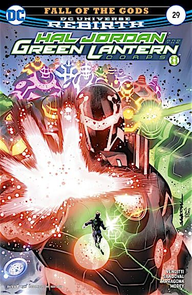 SH1 Hal Joran Green Lantern Corps Issue 29 DC Ingles