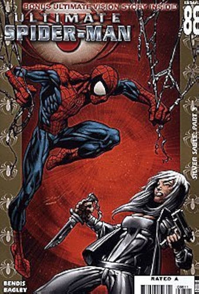 SH1 Ultimate Spider Man Comic Issue 88 Silver Sable