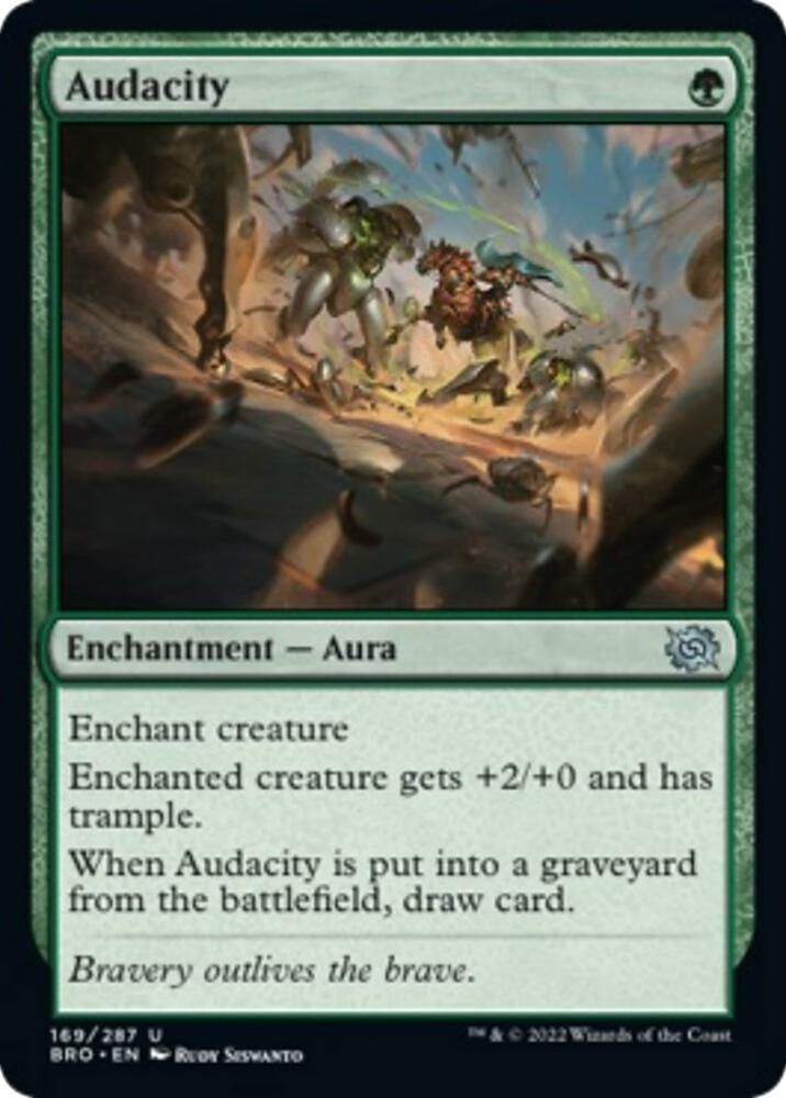SH3 Audacity - The Brothers' War (BRO) Foil